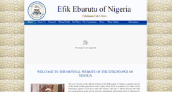 Desktop Screenshot of efikeburutu.org